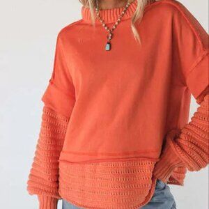 The Nest Moonrise Layered Sweater Top